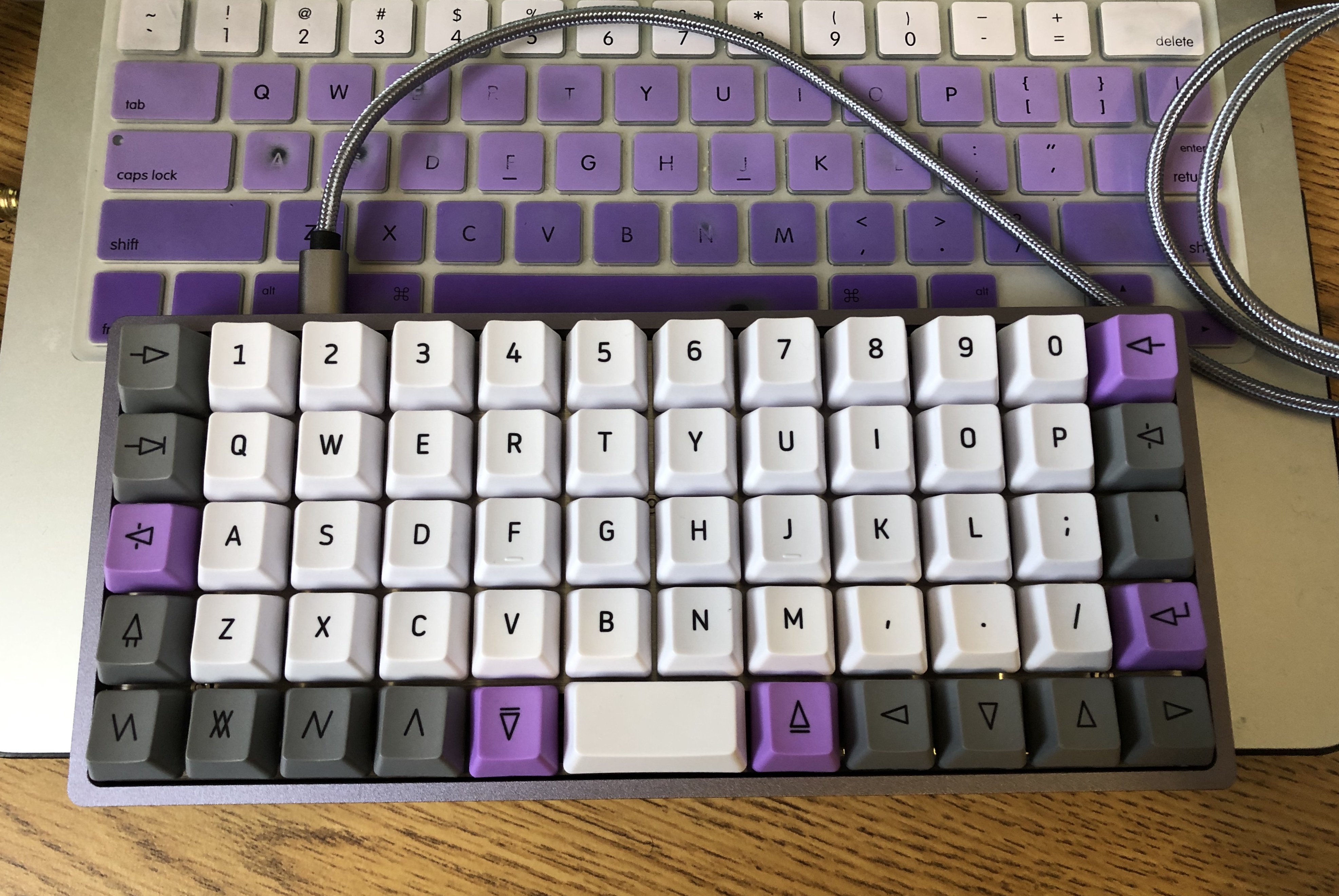 The Preonic, with its original keycaps